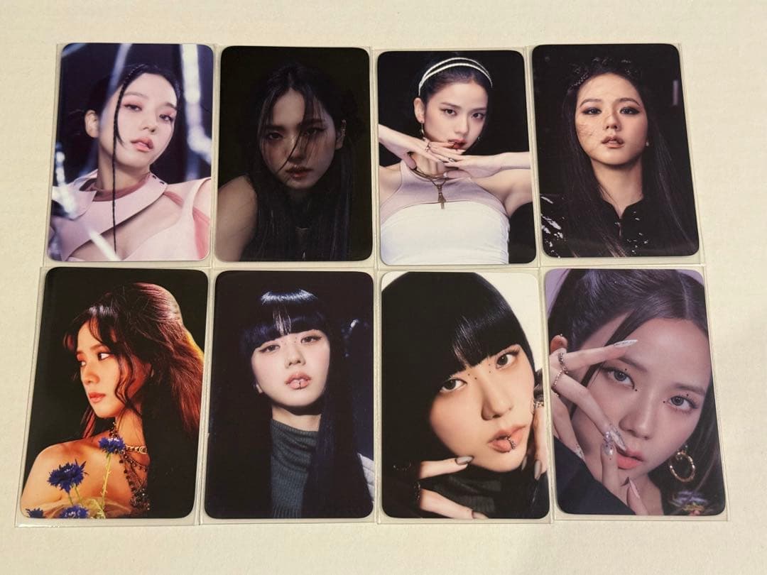 BLACKPINK JISOO ジス トレカ タレントカード 8枚セット - メルカリ