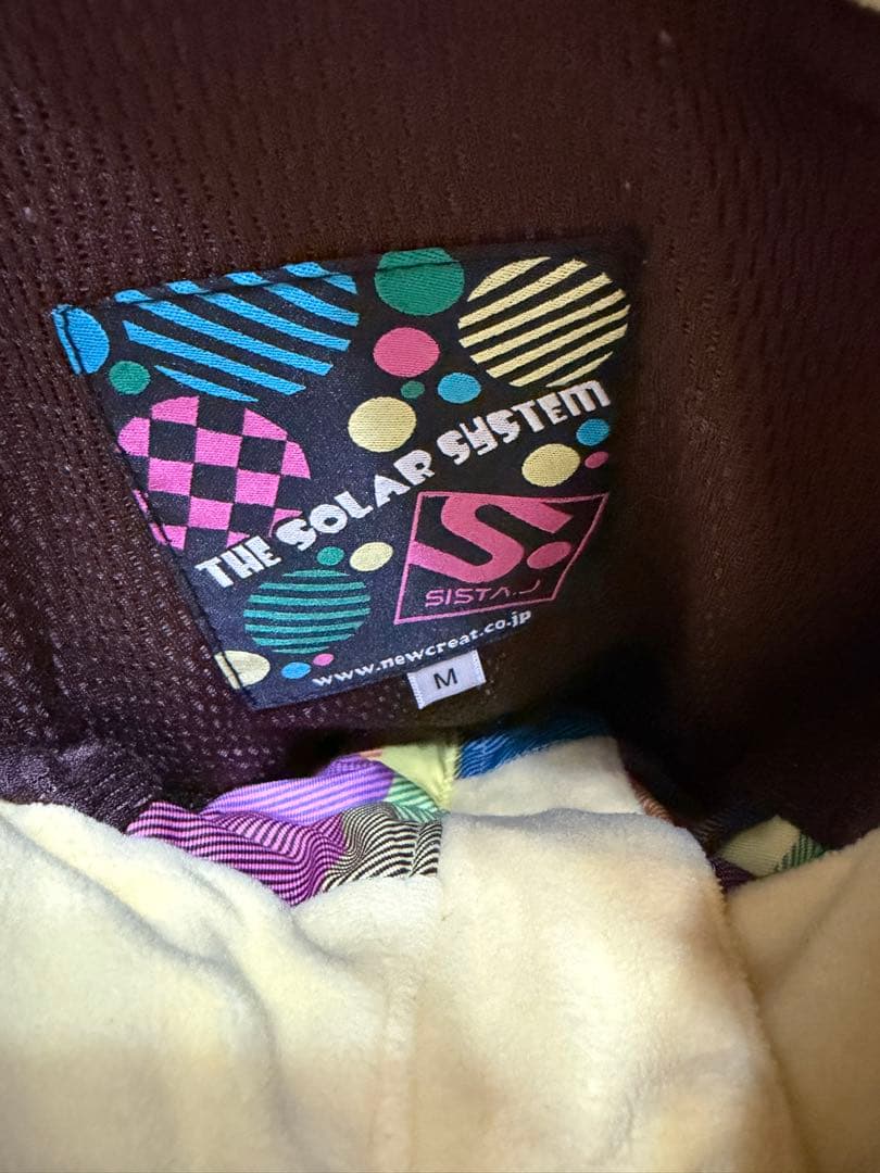 Sista.J マルチカラー チェック柄 スノーボードウェア - メルカリ