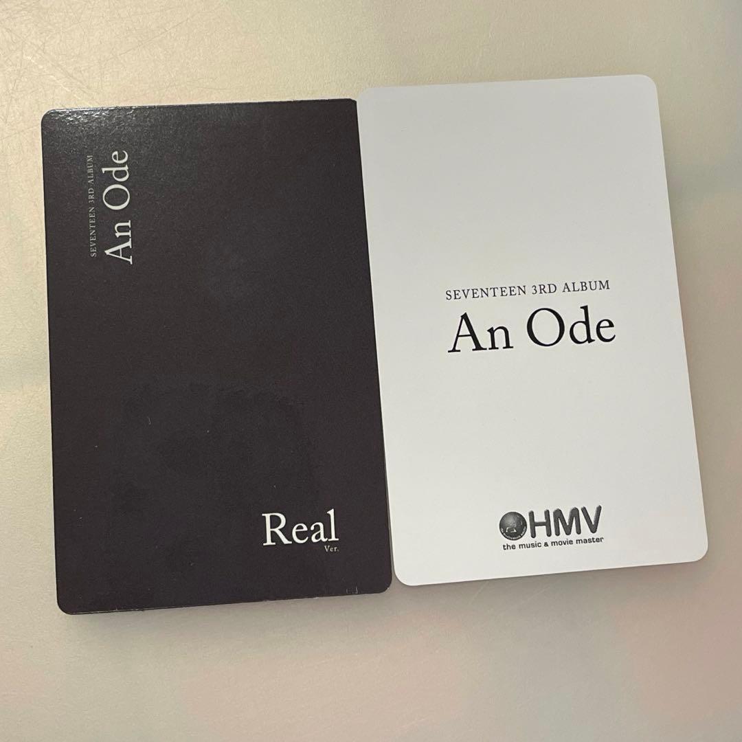 seventeen ウジ An Ode HMV 会場限定 トレカ - メルカリ