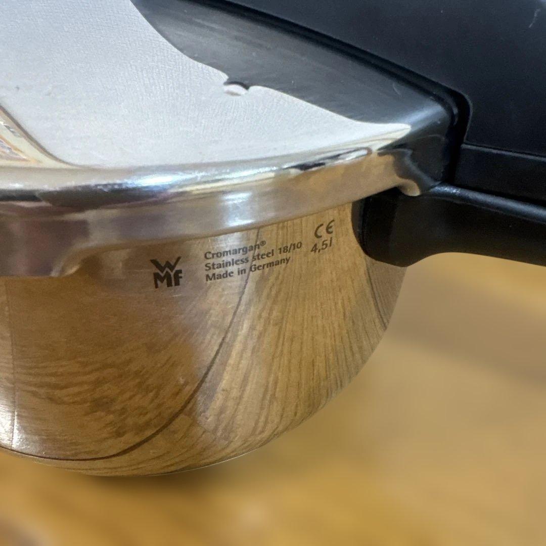 WMF (ヴェーエムエフ) パーフェクトS 圧力鍋 4.5L ドイツ製 レシピ本