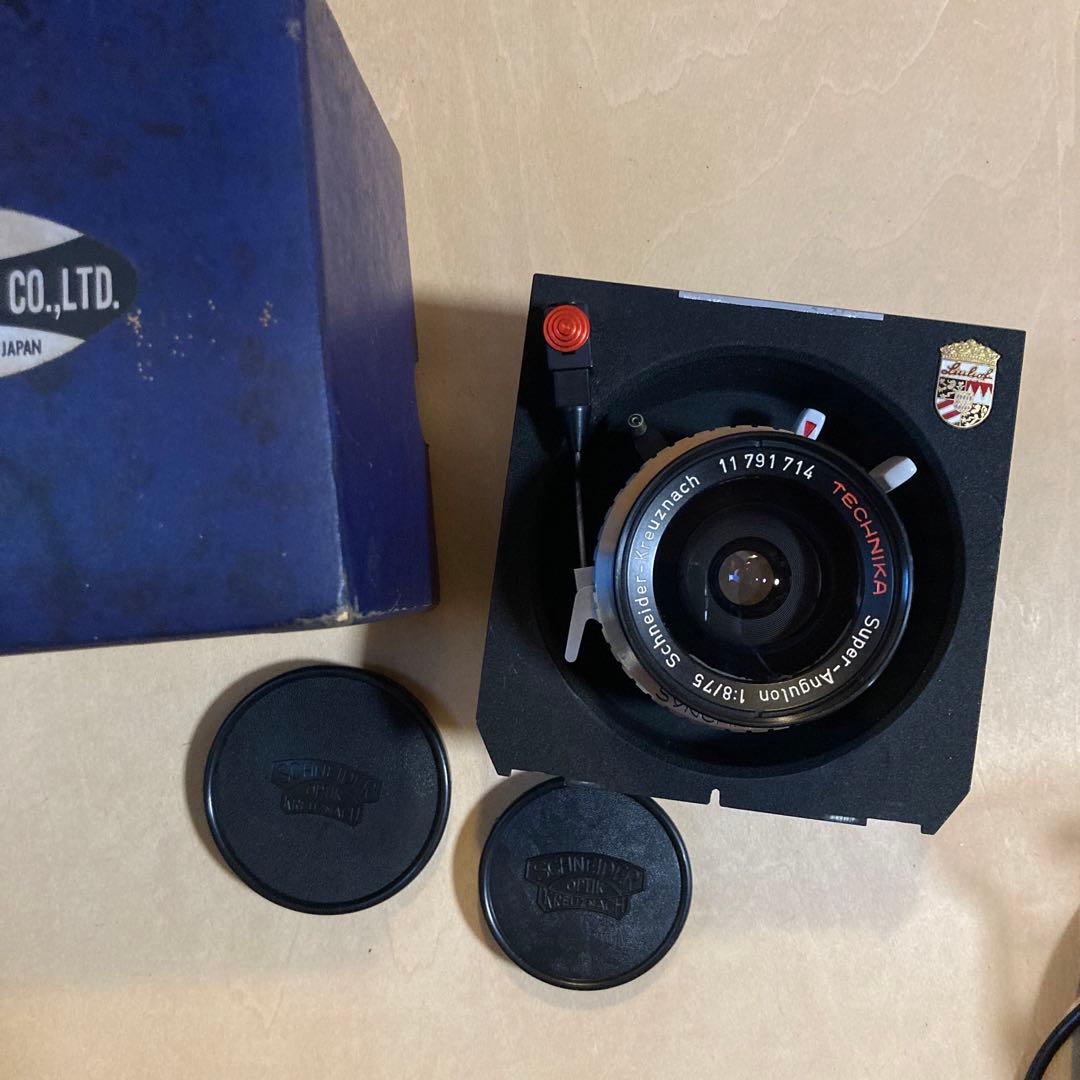 フィルムカメラ SUPER-ANGULON 75mm F8 75/5.6 Super-Angulon Schneider-Kreuznach｜カメラのマツバラ光機