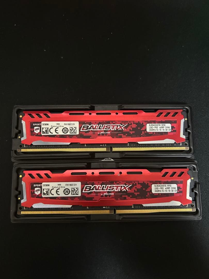 Ballistix DDR4 8GB 2枚組 16GB - メルカリ