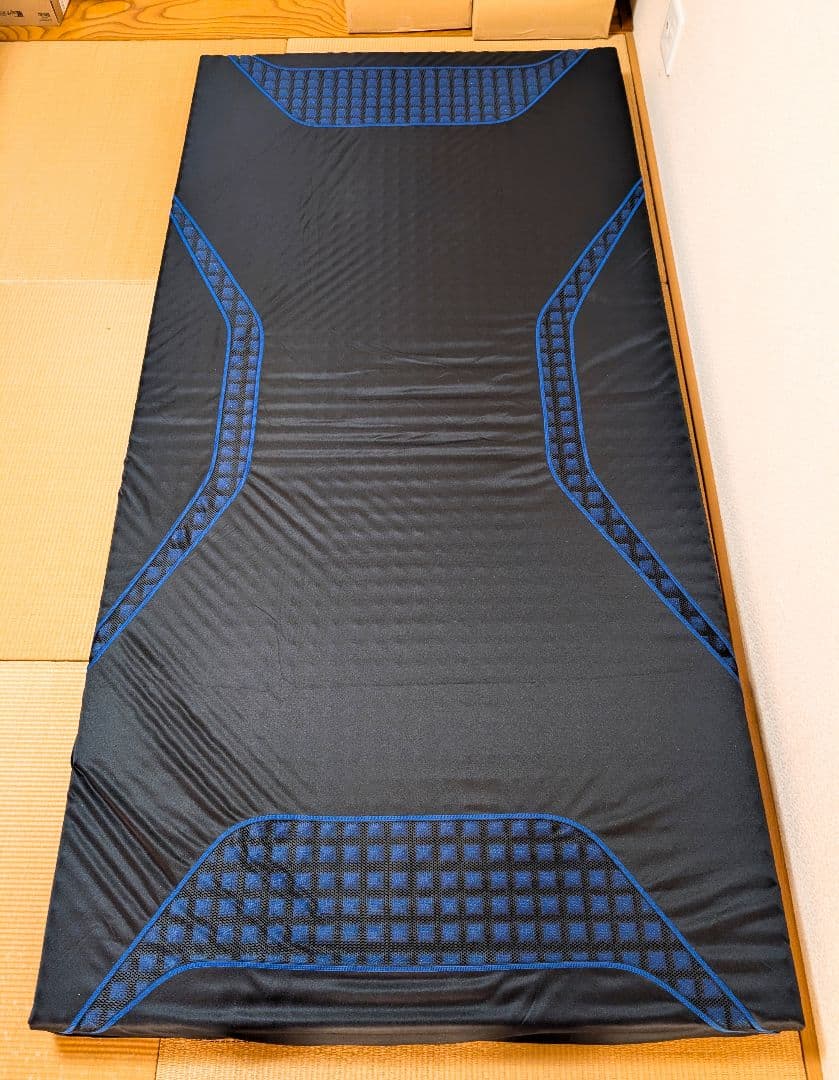 西川 マットレス エアー SI ハード シングル エアーSI］マットレス／HARD （シングル）97×195×9cm ブルー 材料