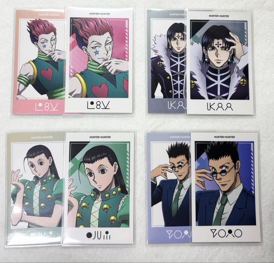 HUNTER × HUNTER ヒソカ クロロ イルミ レオリオ チェキ - メルカリ