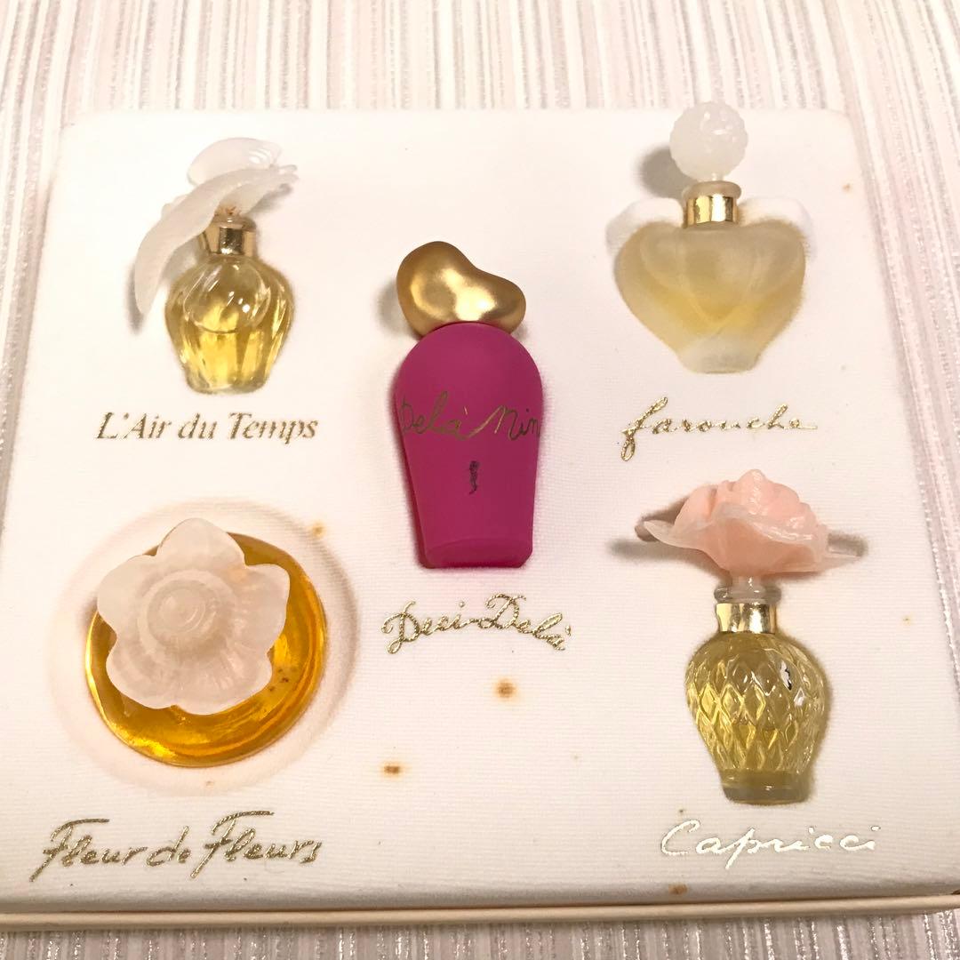NINA RICCI 香水セット ミニボトル 5種類 - メルカリ