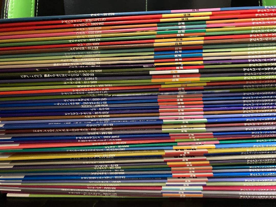 ディアゴスティーニ週刊ガンダムモビルスーツバイブルNo.1~151購読者