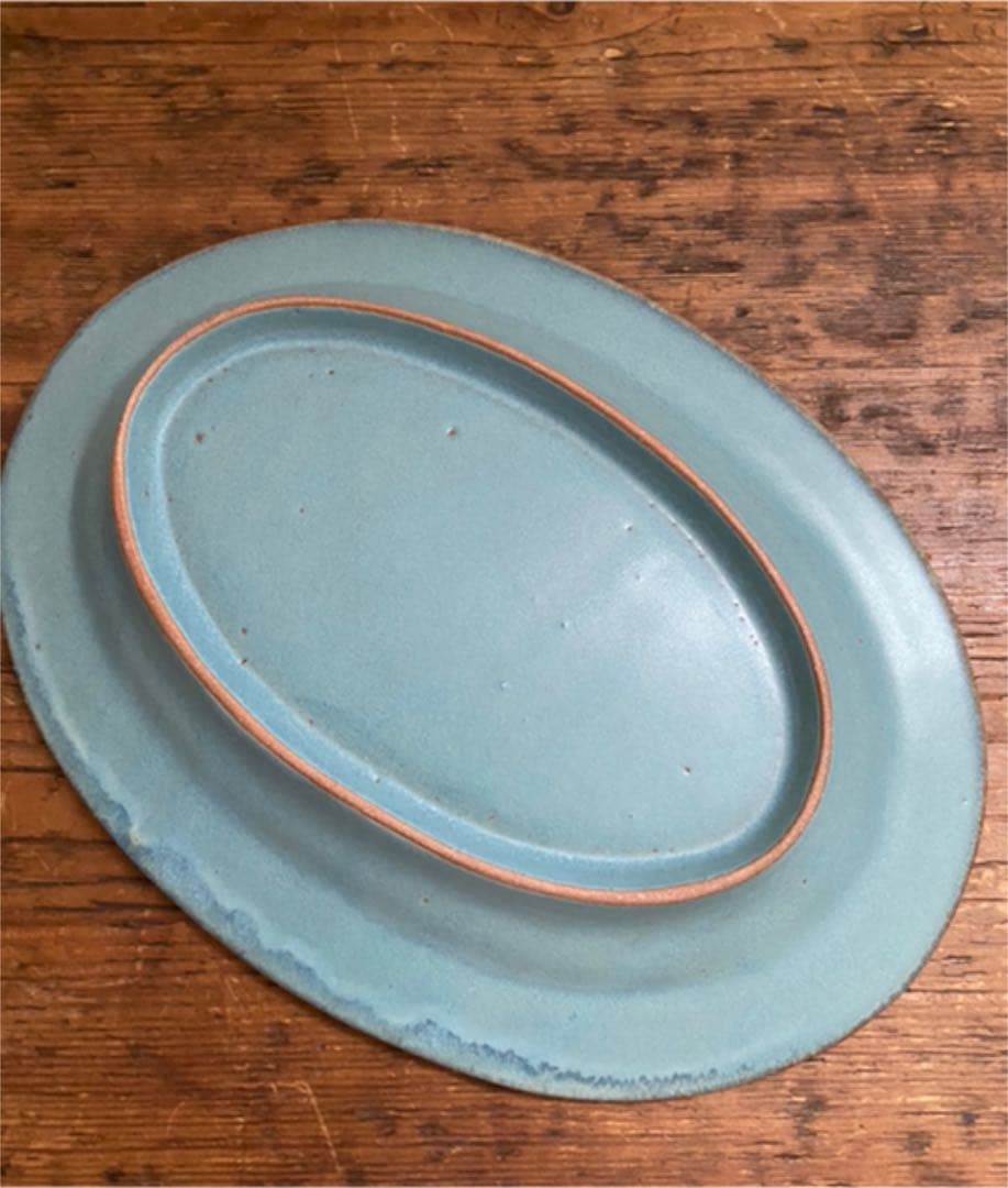 松塚裕子 レリーフ オーバルプレート Lサイズ - メルカリ