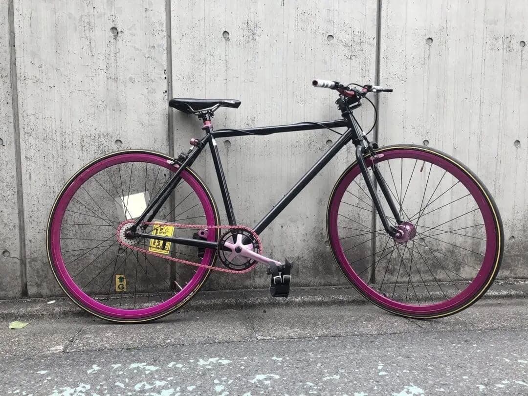 mkgakoさま用ピストバイク マキノ MAKINO NJS認定 スチール ピストバイク トラックレーサー