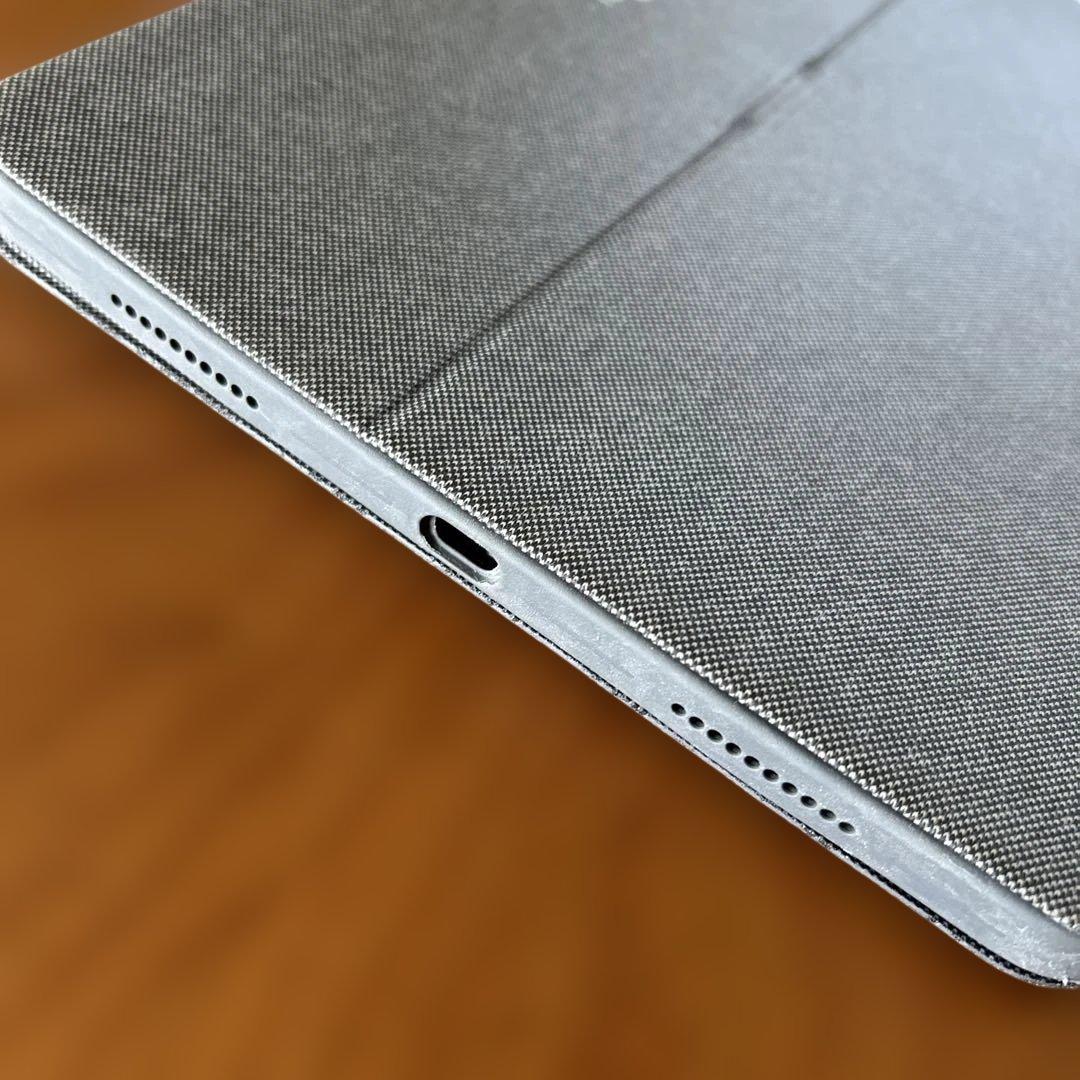 美品】logicool Combo Touch iPadケース グレー - メルカリ