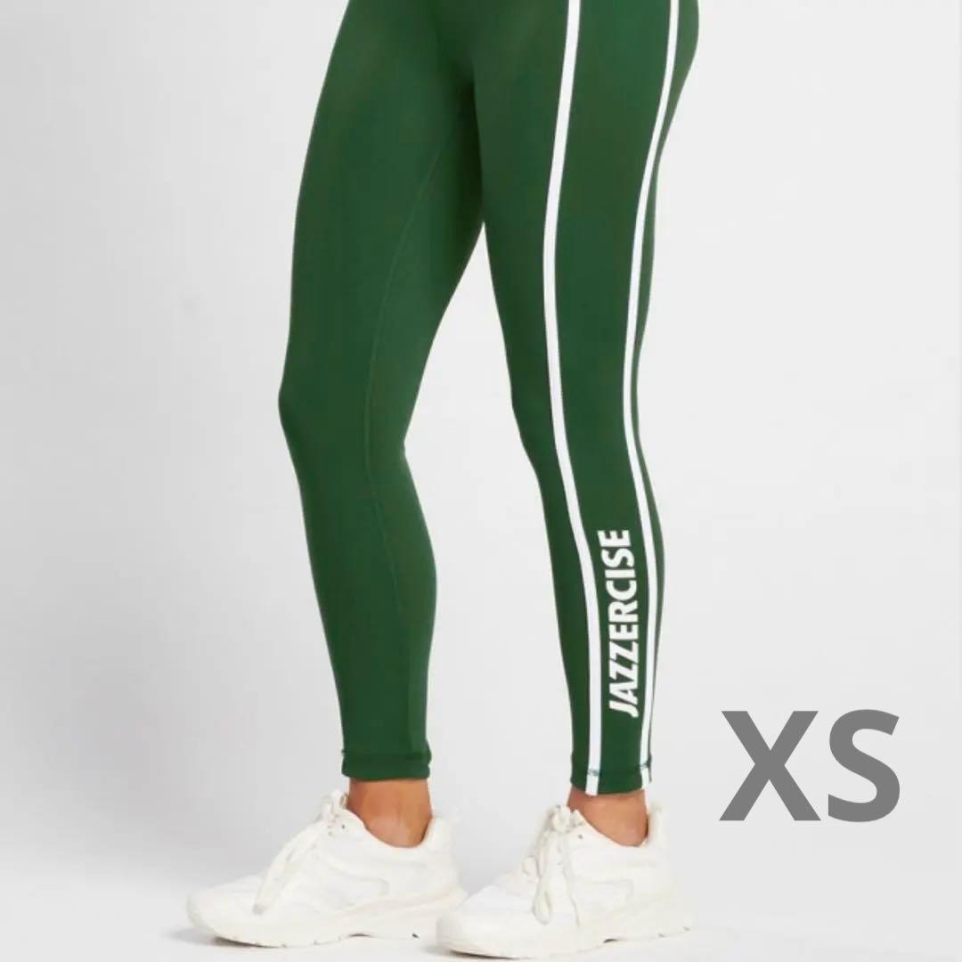 新作 JAZZERCISE グリーン レギンス XS - メルカリ
