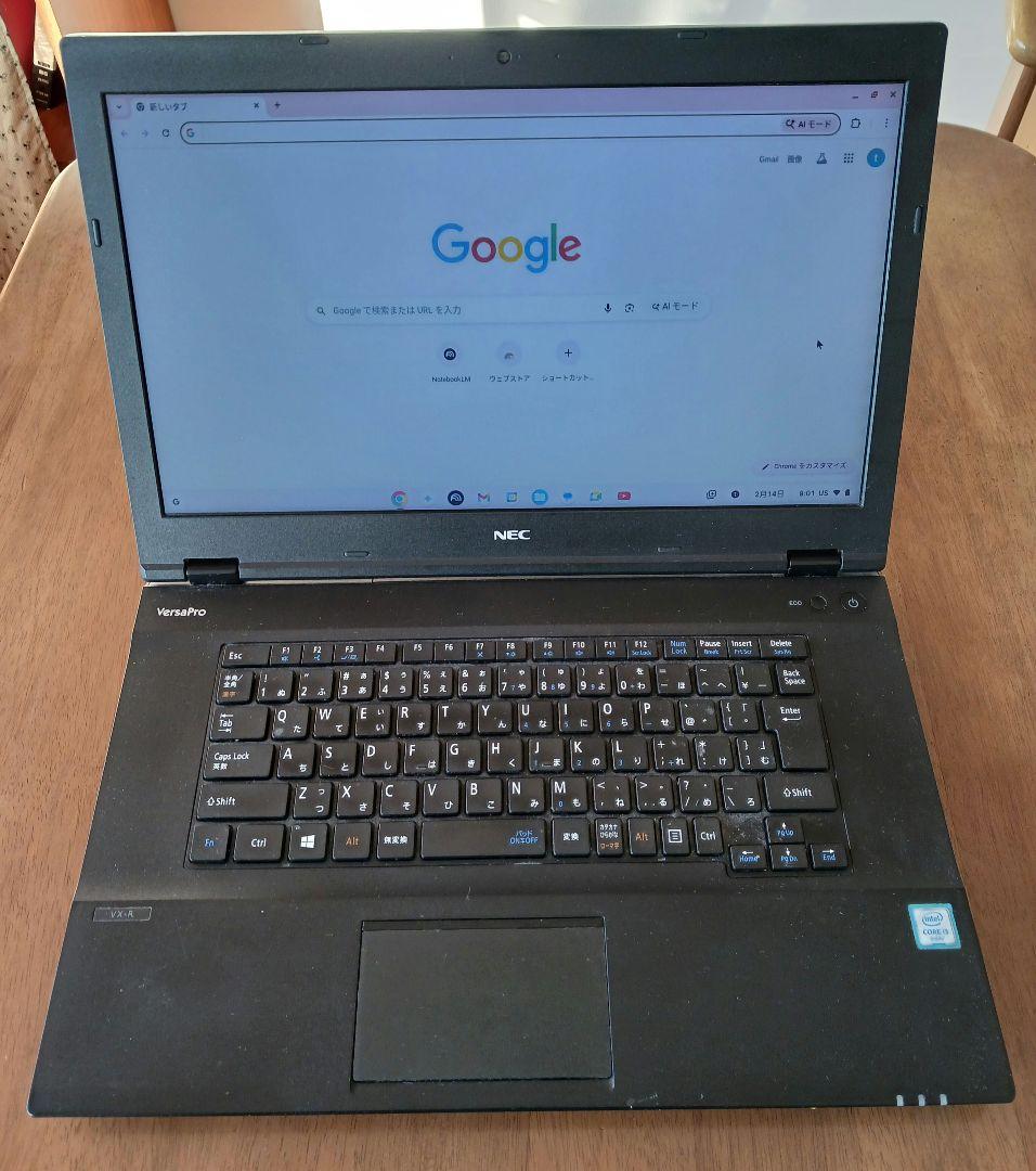 PC-VK23LXZGR SSD128GB RAM8GB Chromebook - メルカリ