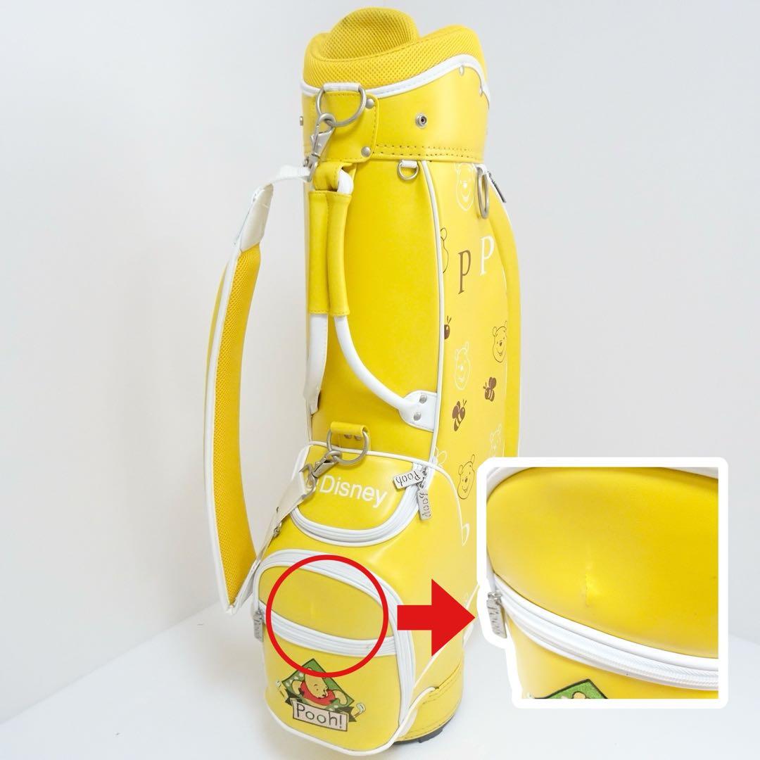 Disney ディズニー くまのプーさん キャディバッグ 8.5型 ゴルフバッグ