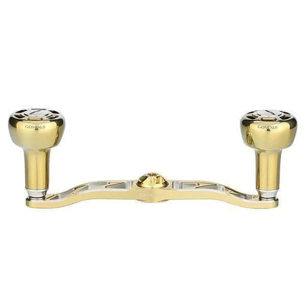 ゴメクサス ダブルハンドル 120mm シマノ用 オールゴールド チタンノブ