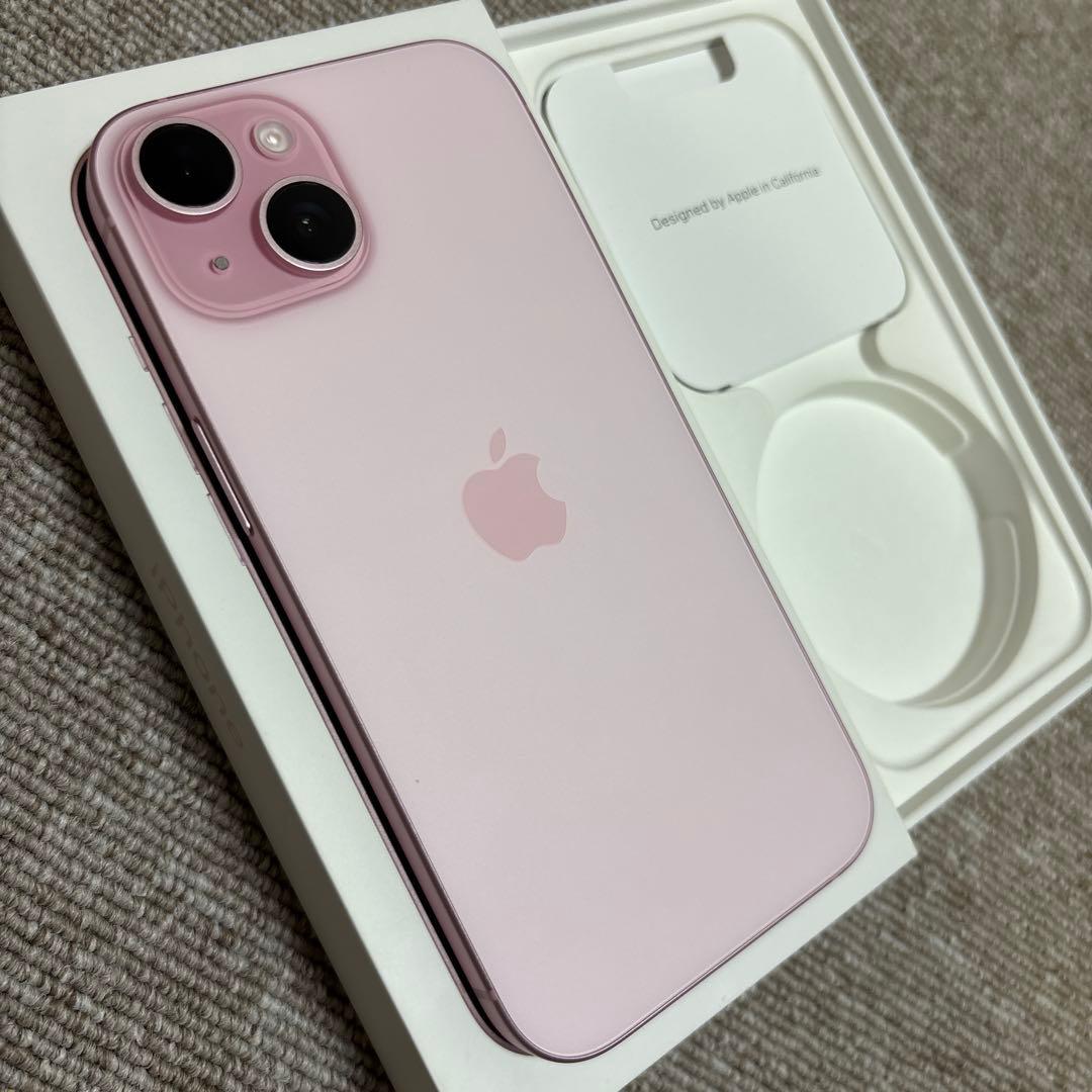 【美品】Apple iPhone15 128GB ピンク 本体 Refurbished iPhone 15 128GB - Pink (Unlocked) - Apple