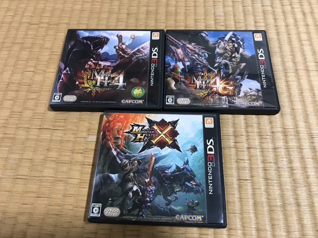 3DS ソフト #2 モンスターハンター 4/4G/X クロス - メルカリ