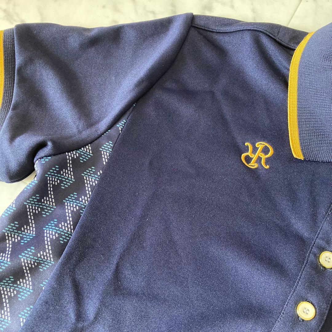 ⛳️美品レディースL レザレクションGM 半袖ポロシャツ 紺 | Shop at