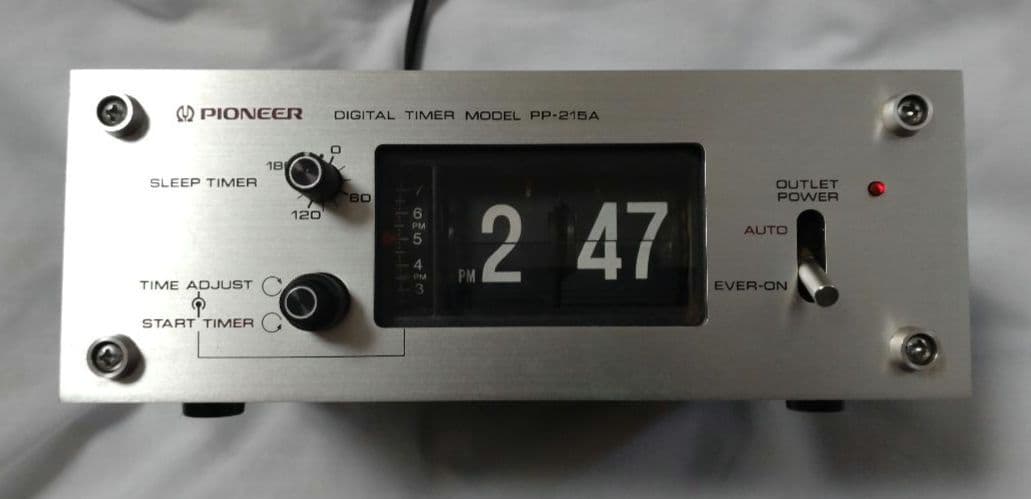 パイオニアパタパタ PP-215A タイマー付き電源アダプター - メルカリ