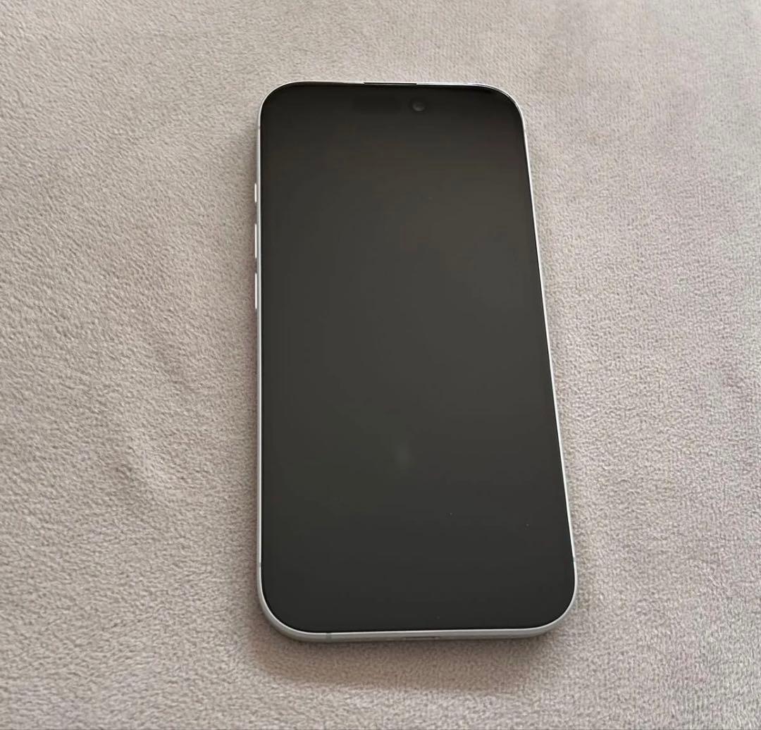 バッテリー100% iPhone16 美品 ホワイト SIMフリー 128GB - メルカリ
