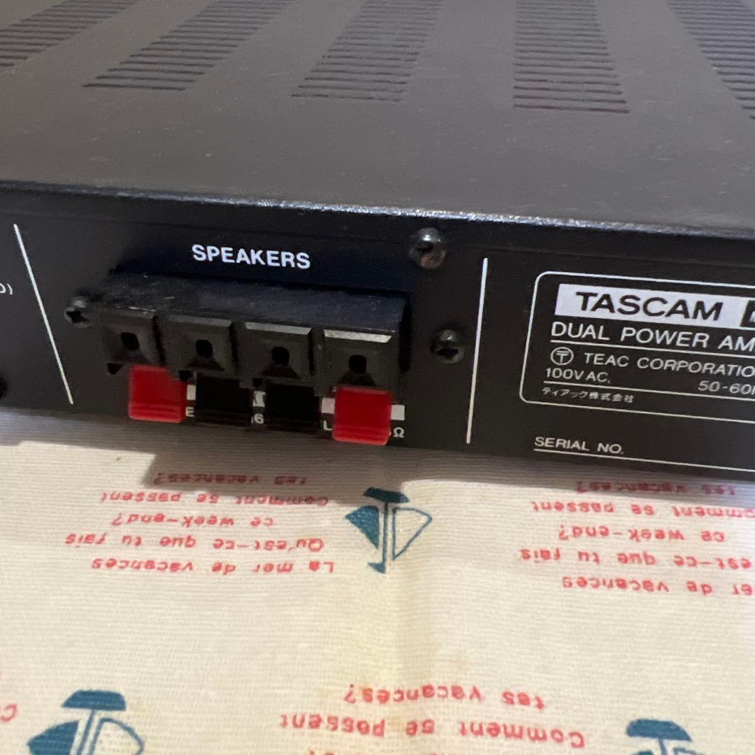 TASCAM PA-20MKⅡ パワーアンプ 動作品 保証有 - メルカリ