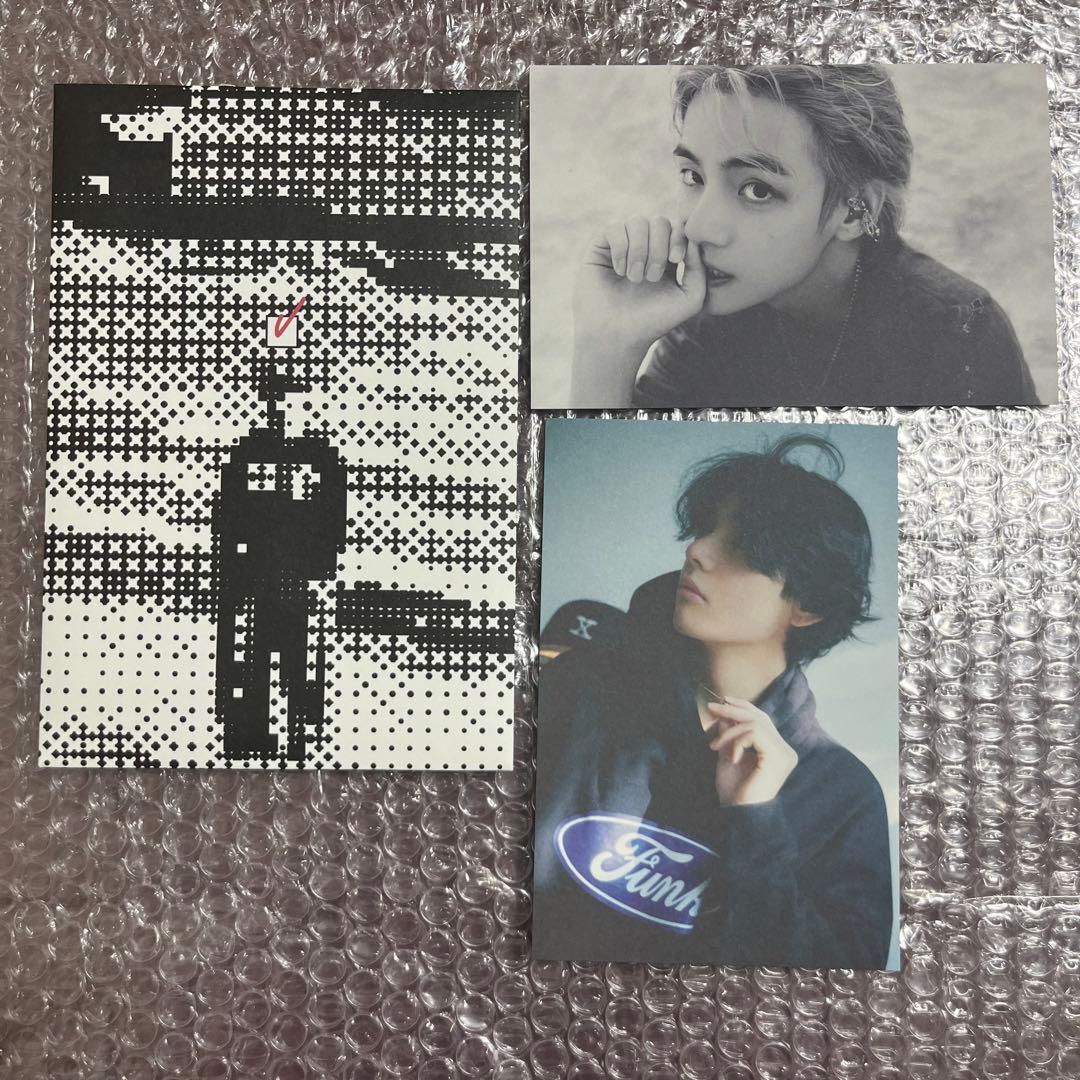 BTS V テヒョン テテ ソロアルバム Layover 付属品 紫 - メルカリ