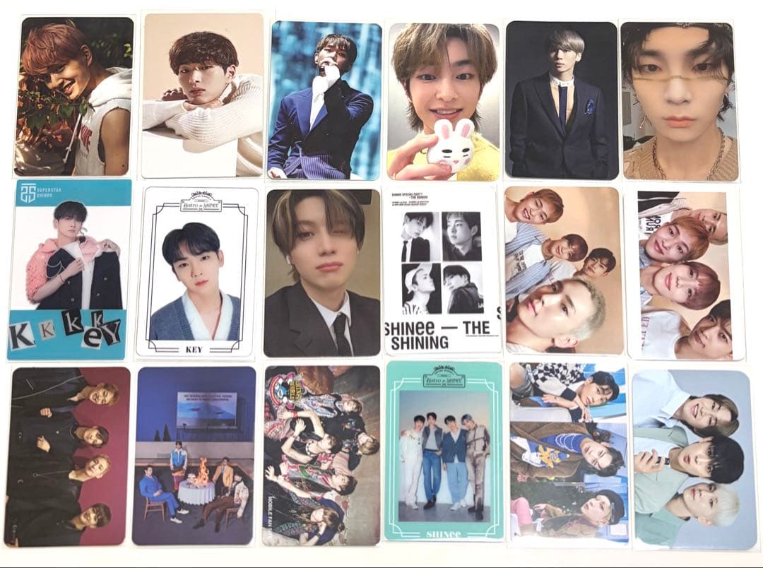 SHINee トレカ セット オニュ ジョンヒョン キー テミン - メルカリ