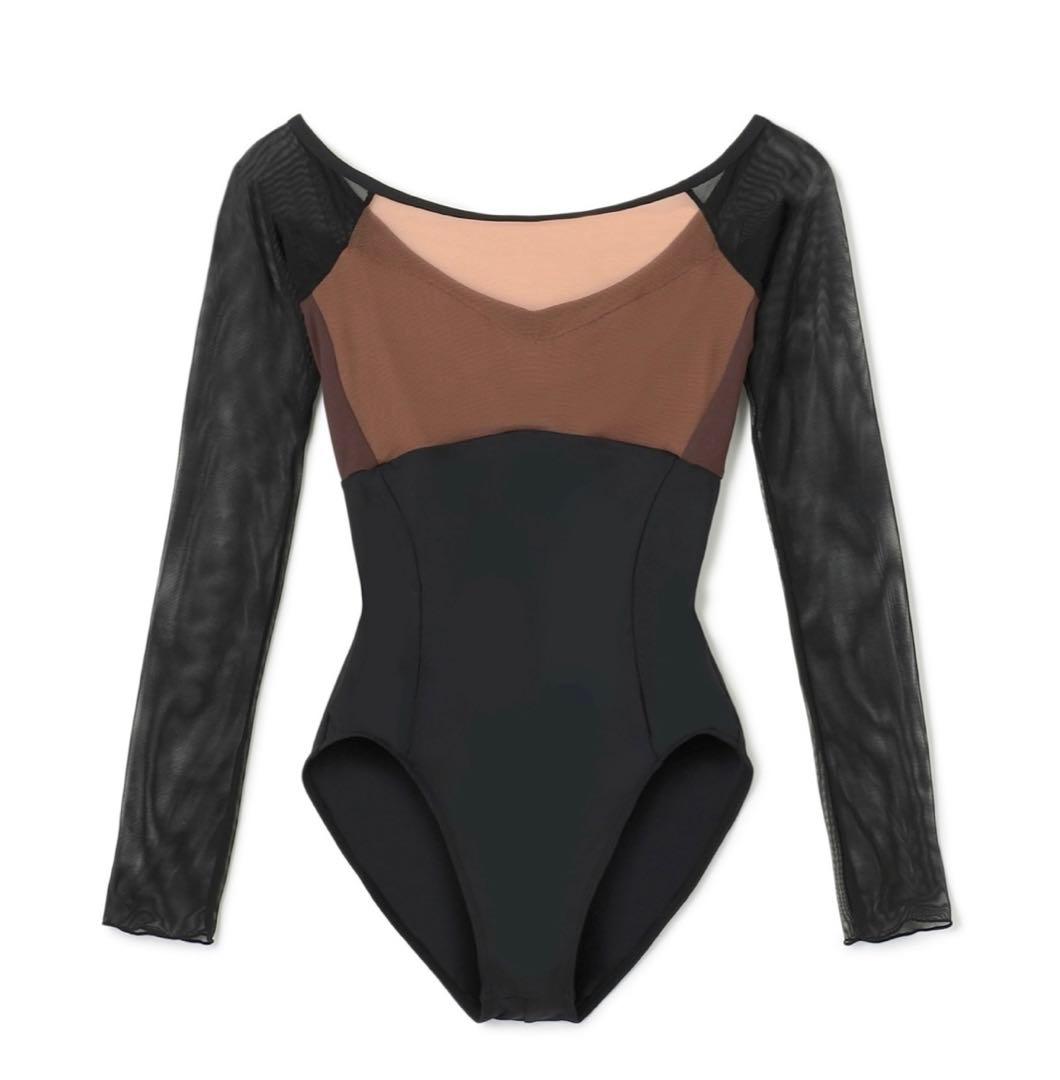 チャコット レオタード 長袖 Mサイズ 黒 ブラック - メルカリ