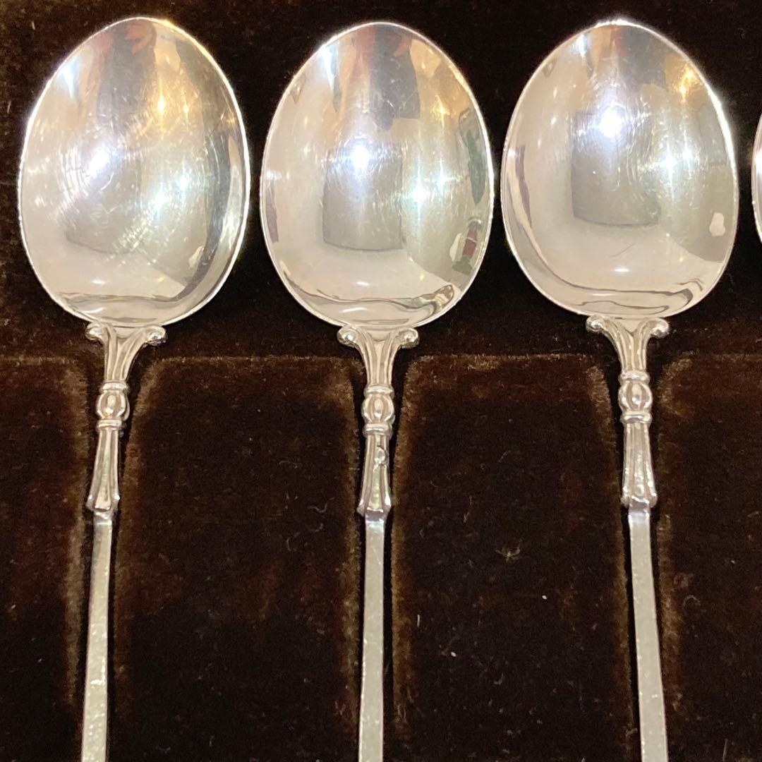 純銀】クリストフウィドマン デコラクラシック スプーン 6本セット