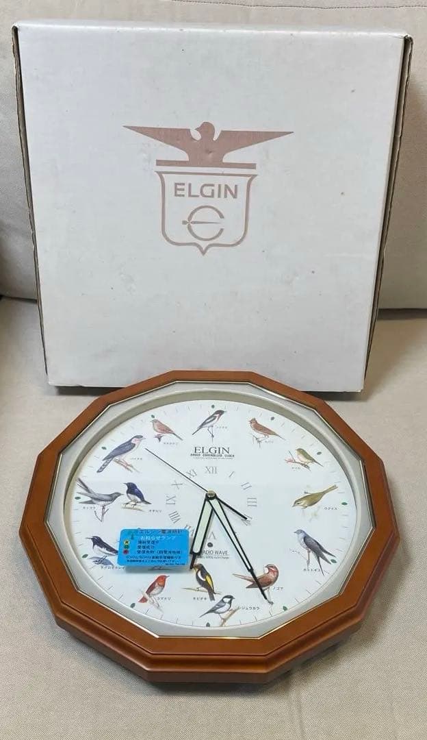 希少⭐︎新品未使用品】 エルジン 鳥 からくり bs-734 動作確認済