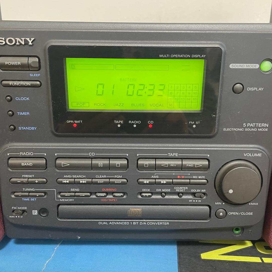 SONY ZS-5 パーソナルデジタルオーディオシステム ラジカセ - メルカリ