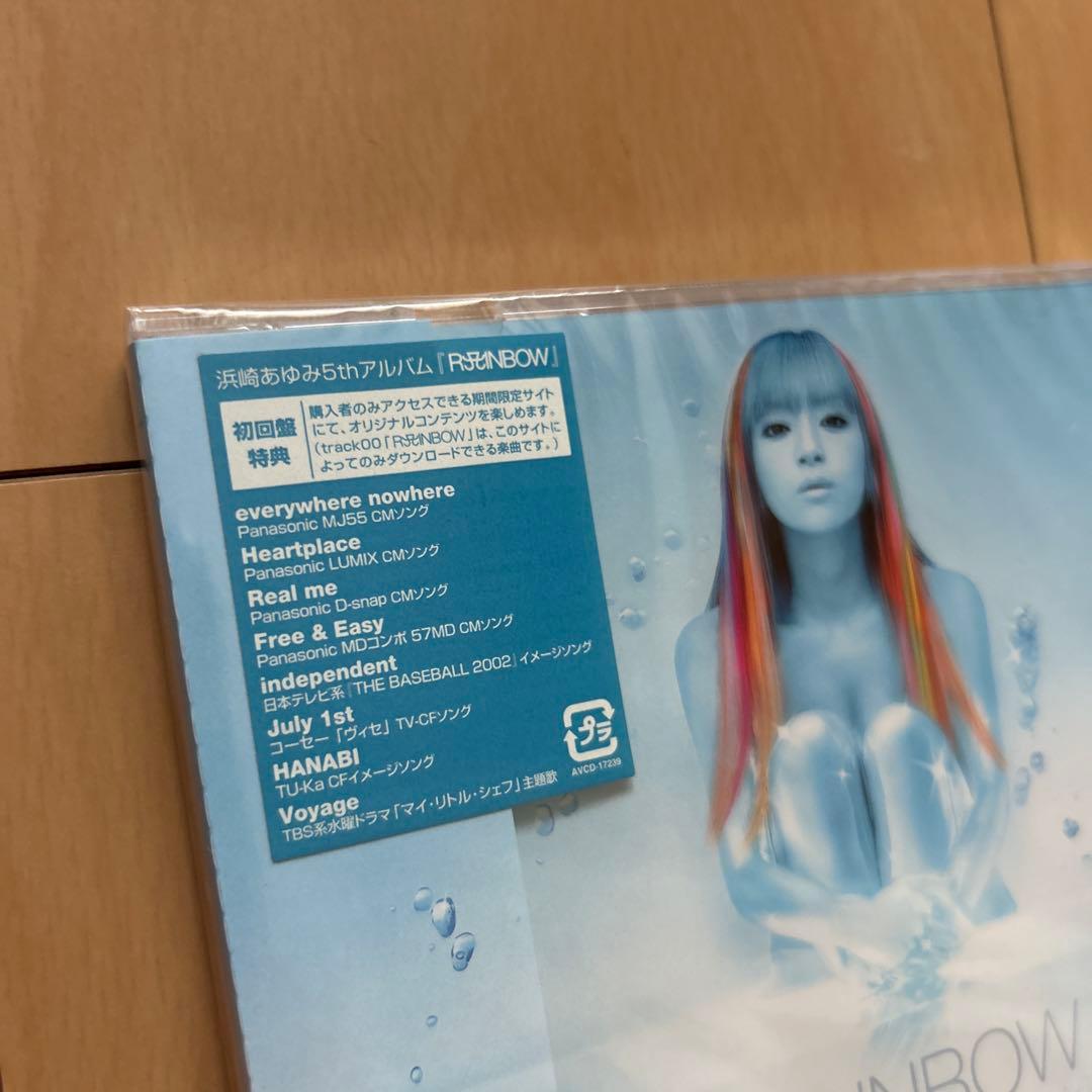即購入ok!!】浜崎あゆみ アルバム『RAINBOW』初回盤 新品未開封 - メルカリ