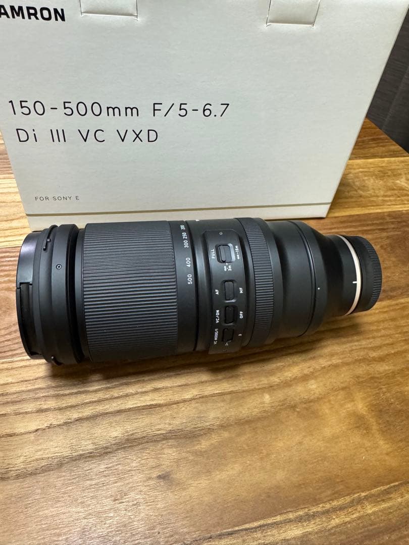 タムロン 150-500mm F/5-6.7 Di III VC VXD