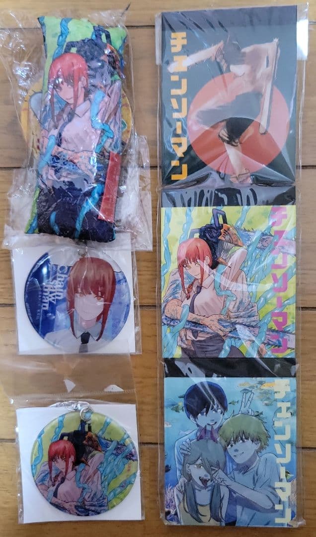 チェンソーマン グッズまとめ売り 原作 メモ帳 キーホルダー マキマ