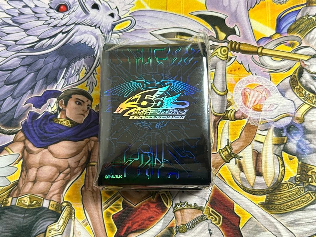 【未開封】遊戯王　竜の紋章　青　スリーブ　100枚 遊戯王 竜の紋章 スリーブ 青 60枚 30枚の通販 山崎タス（659011296