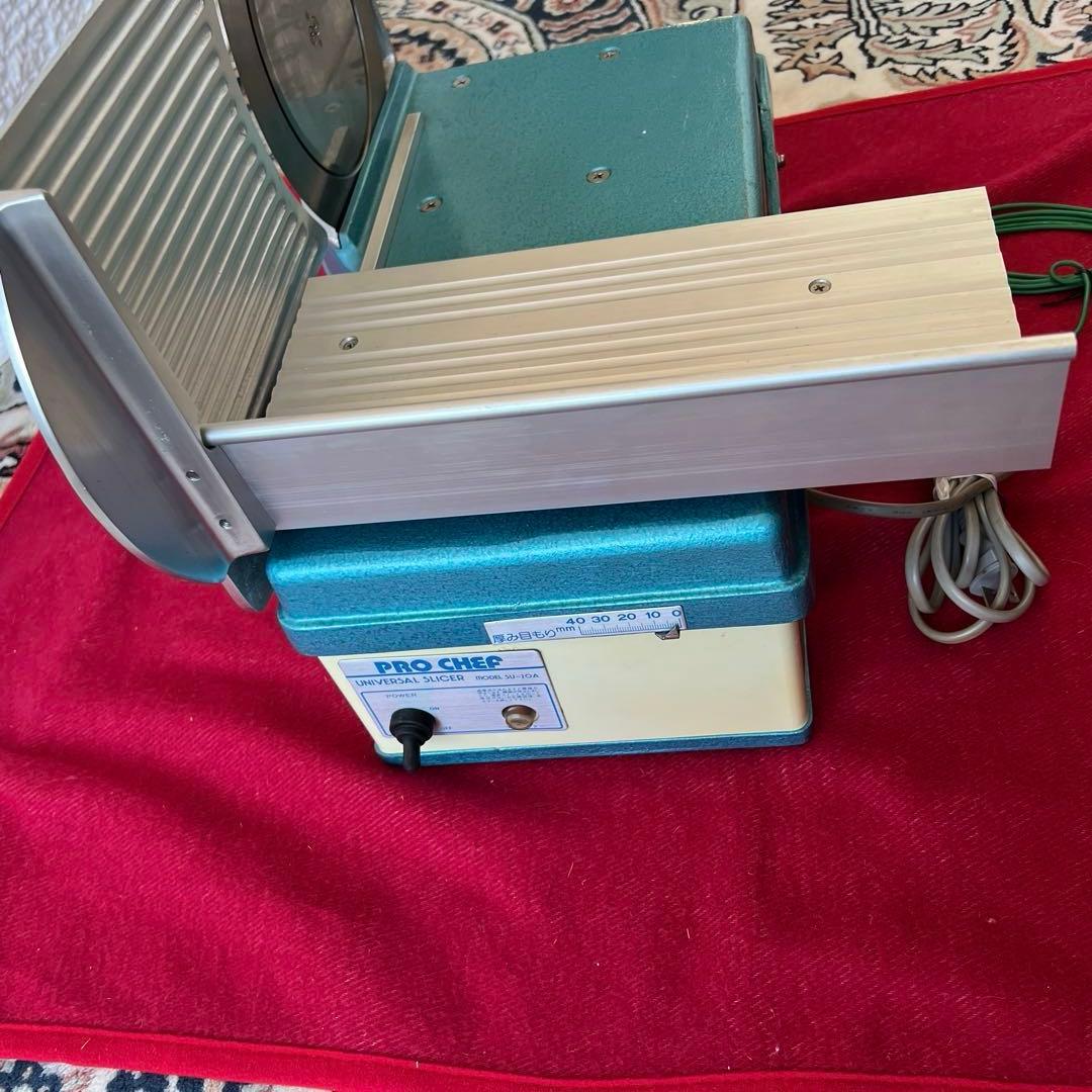 日本製ユニバーサルスライサー 肉切り機 厚さ0-40mm調節可 業務