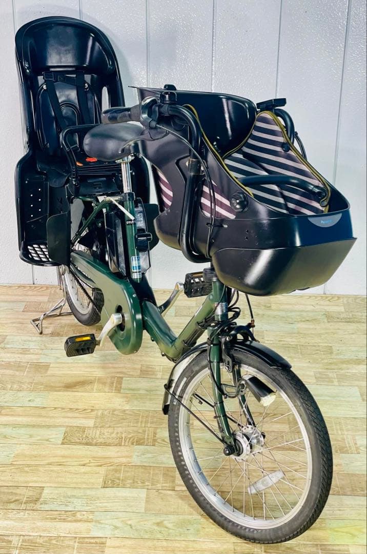 2955パナソニック13.2アンペア 3人乗り対応子供乗せ 電動アシスト