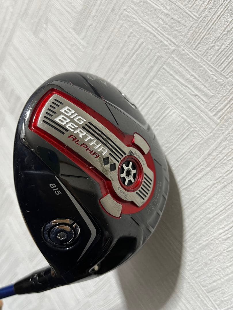 支給品！Callaway BIG BERTHA ALPHA 815ドライバー1W - メルカリ