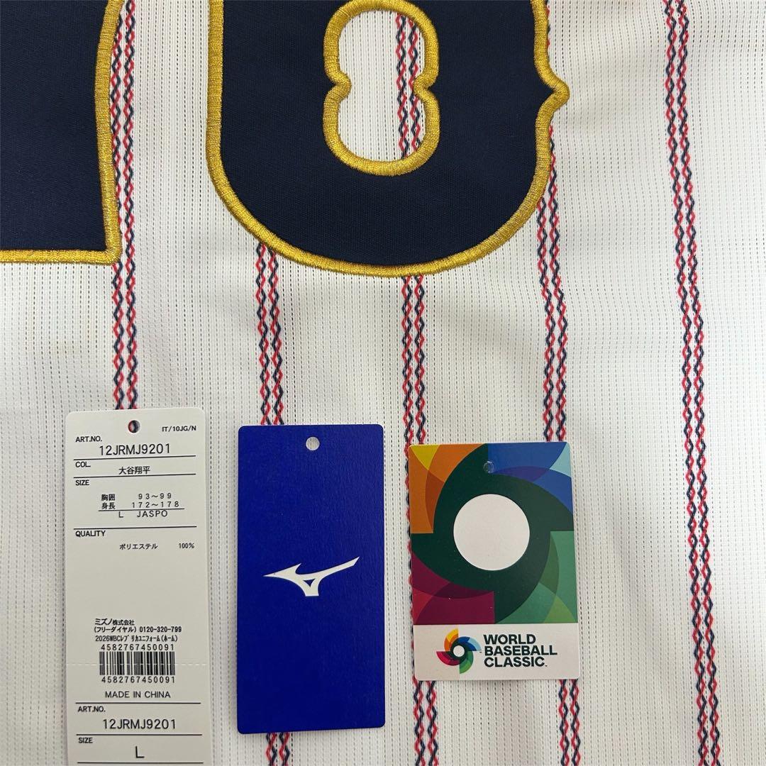 大谷翔平 ミズノ WBC 日本代表 2026 レプリカユニフォーム サイズL