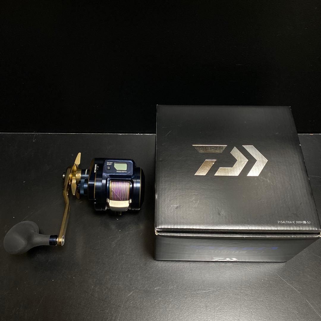 ソルティガic SALTIGA IC 300HL-SJ 左巻　ダイワ ダイワ ソルティガ IC 300HL-SJ 左ハンドル [2021年モデル] - 釣具の