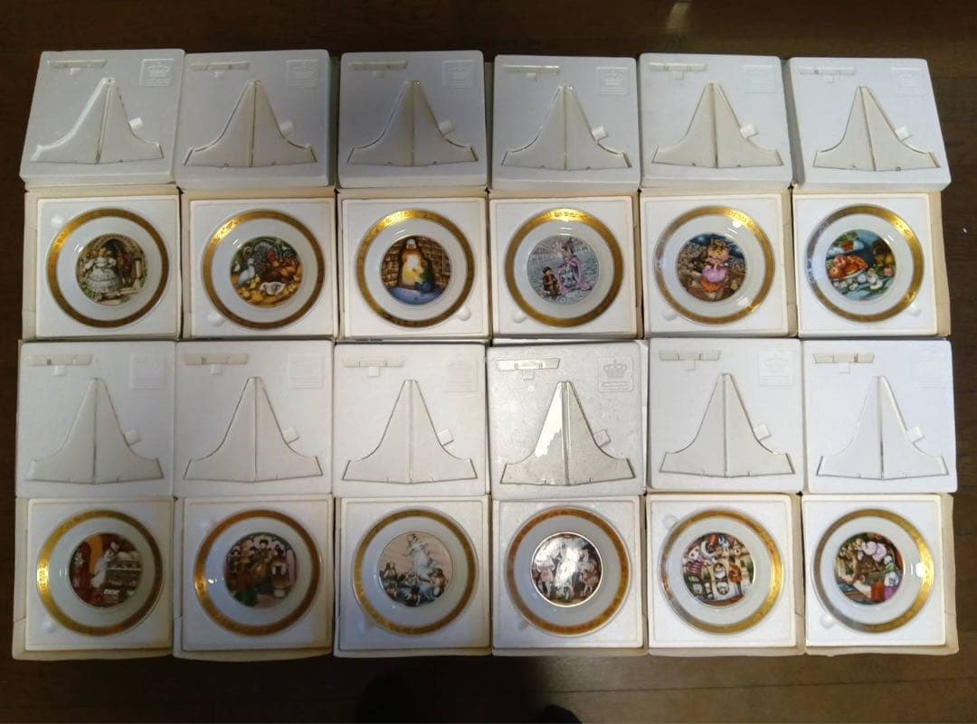 ☆認定証つき☆ ロイヤル・コペンハーゲン 1975年 アンデルセン 皿12枚