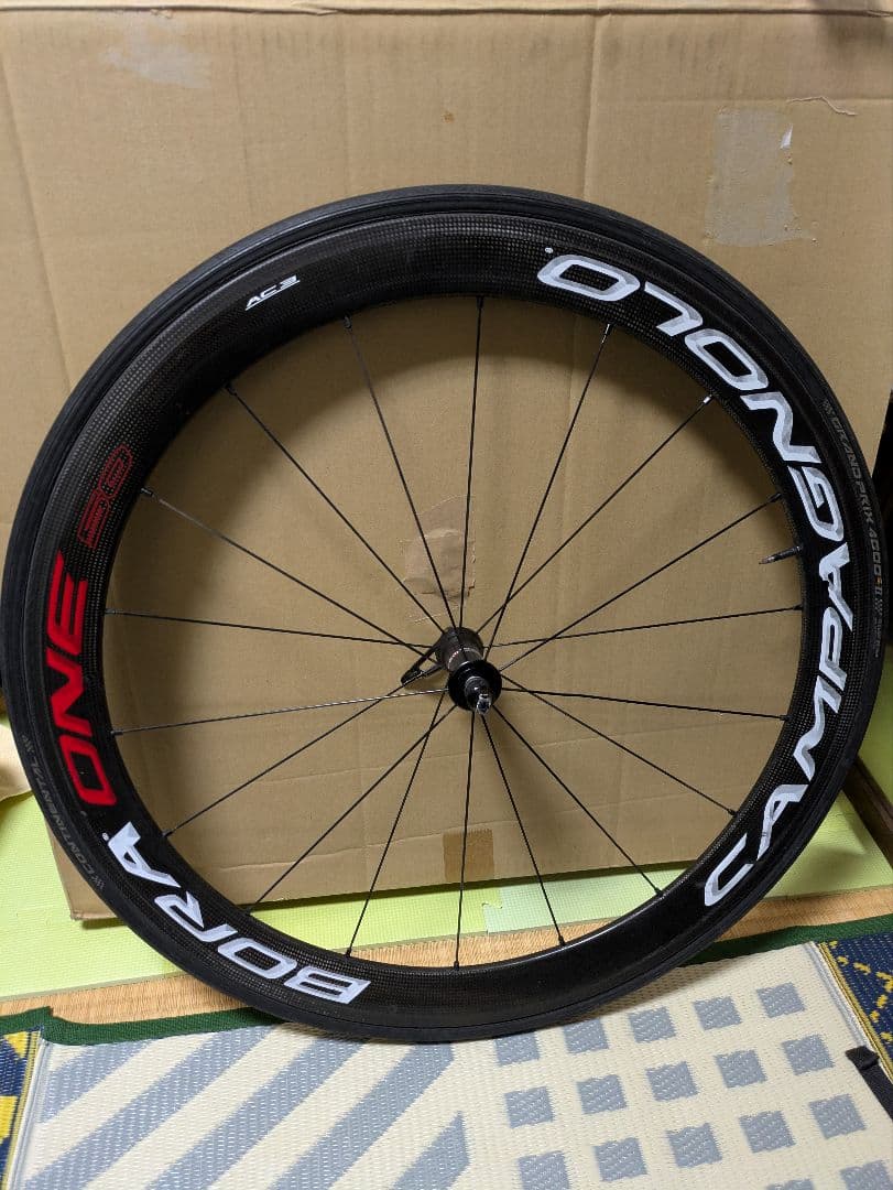 カンパニョーロ BORA ONE 50 チューブラー フロントのみ ジャンク品