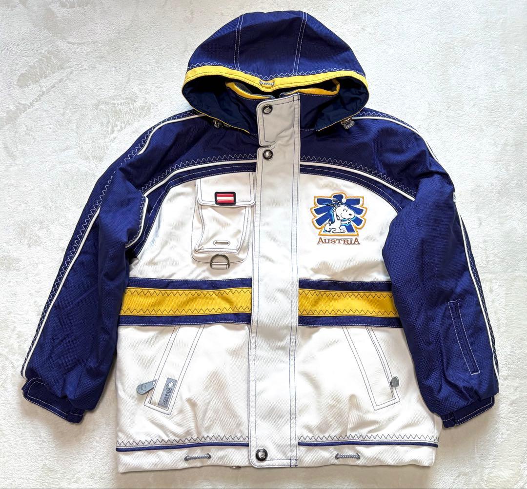 オーストリア代表 スキーチーム スキーウェア スヌーピー L アシックス