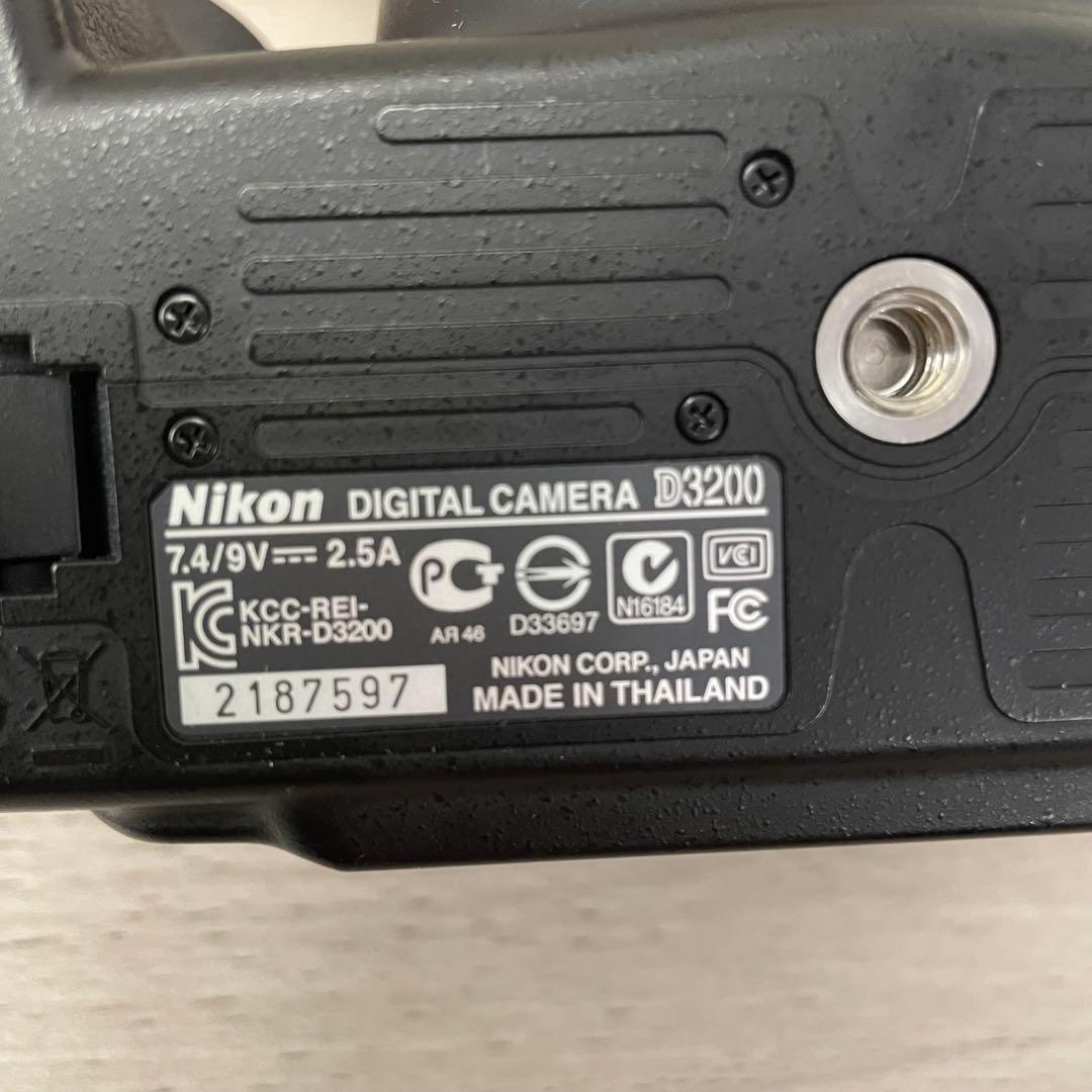 ジャンク】Nikon D3200 レンズキット 動作未確認 F - メルカリ