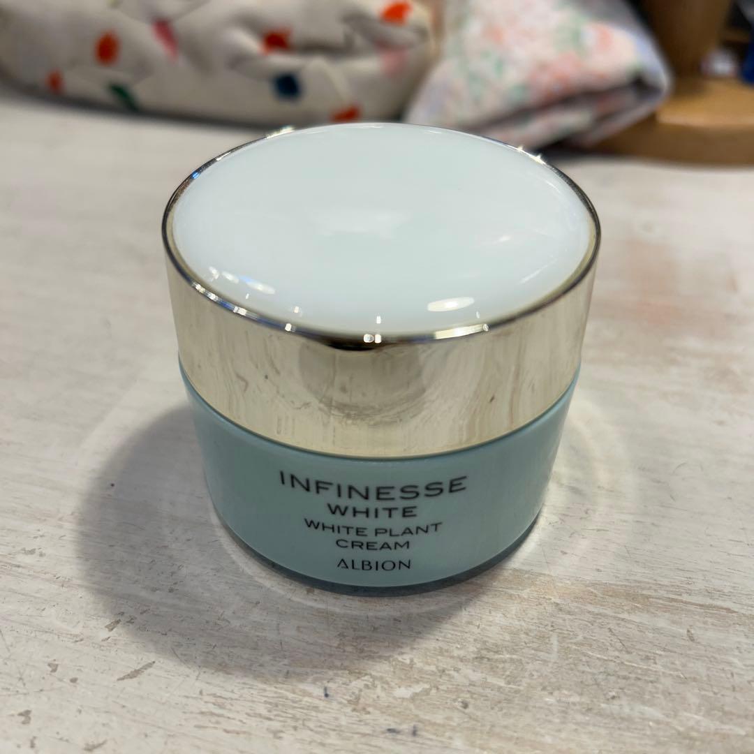 中古 アルビオン アンフィネスホワイト ホワイト プラント クリーム