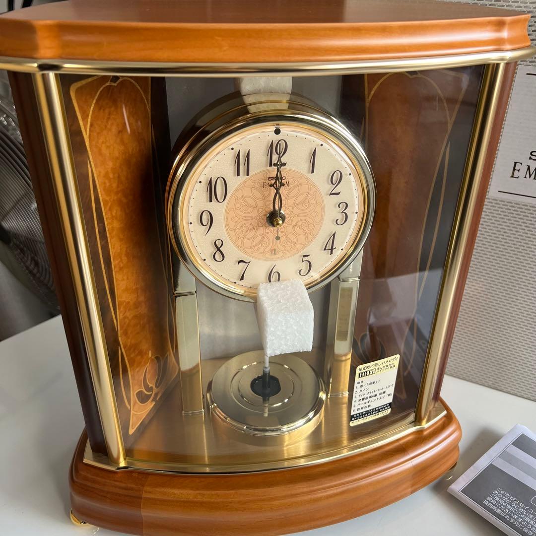 レア✨新品未使用✨SEIKO セイコー 置き時計 HW577B 箱付き 置時計