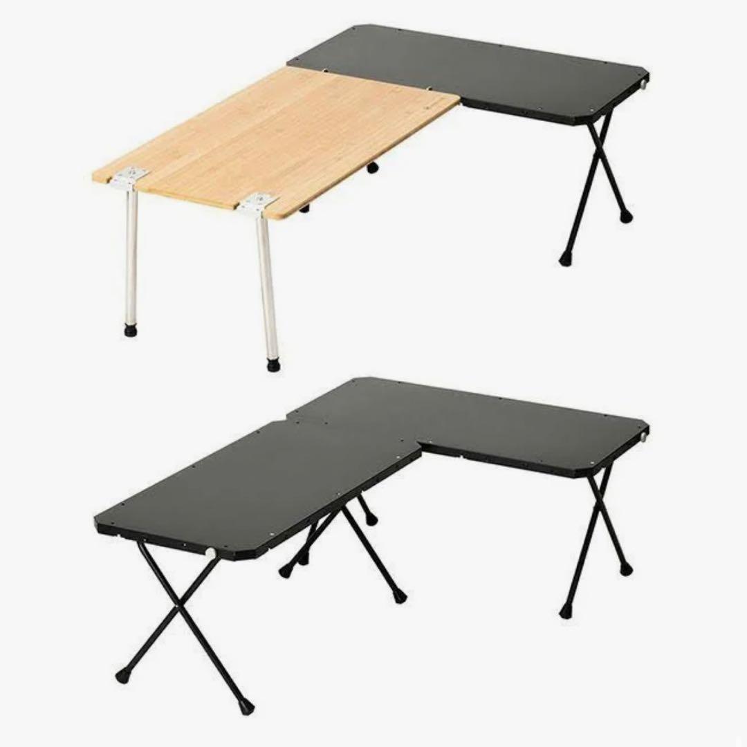 新品 スノーピーク コネクションテーブル 耐熱ブラック ジカロ連結 IGT