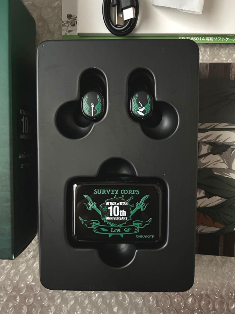 進撃の巨人 ONKYO Bluetoothイヤホン リヴァイモデル - メルカリ