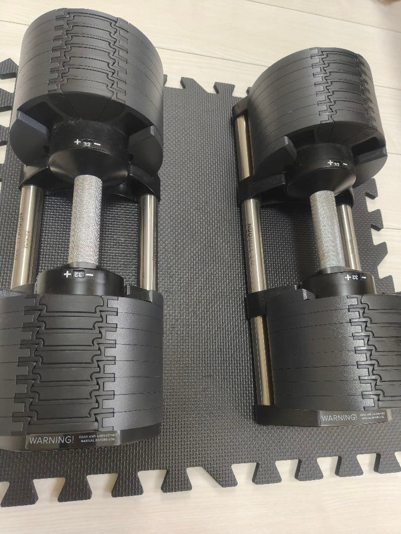 直接取引 FLEXBELL 32kg 2kg刻み NÜOBELL 可変式ダンベル - メルカリ