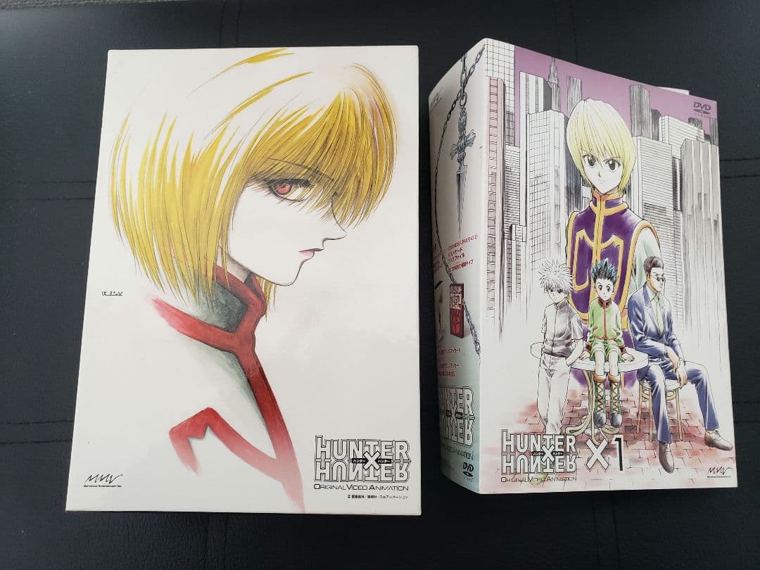 超美麗描き下ろしDVD-BOXケース 初回限定 ハンターハンター クラピカ