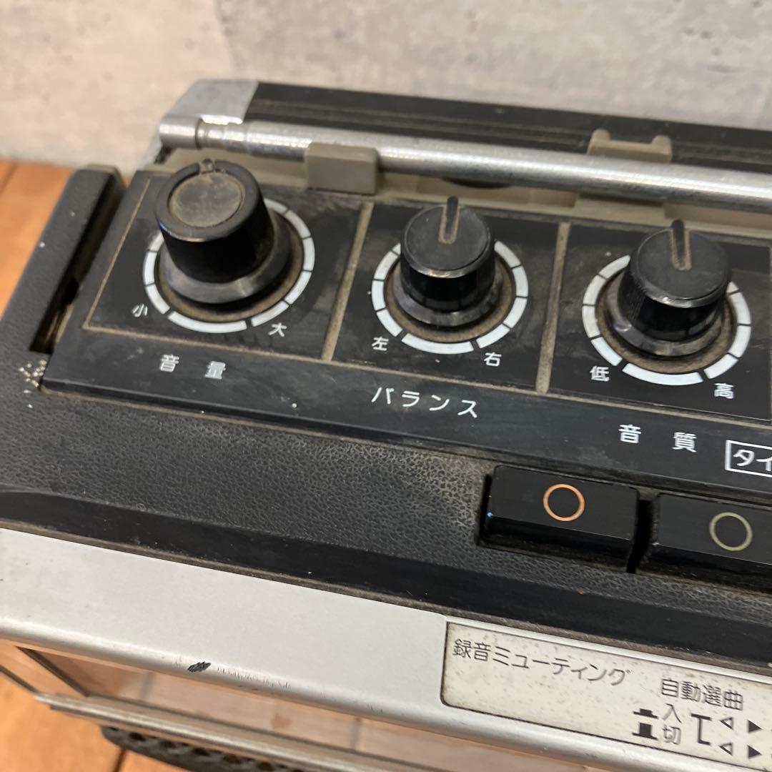 昭和レトロ Victor ビクター ステレオラジオカセットレコーダーRC-646