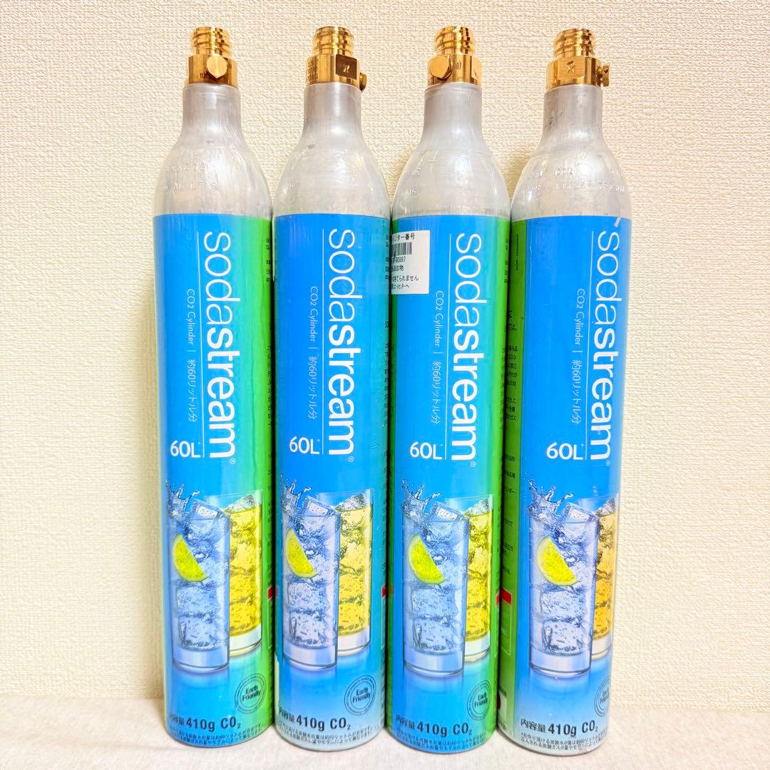 8-137476_ソーダストリームガスシリンダー4本 - メルカリ